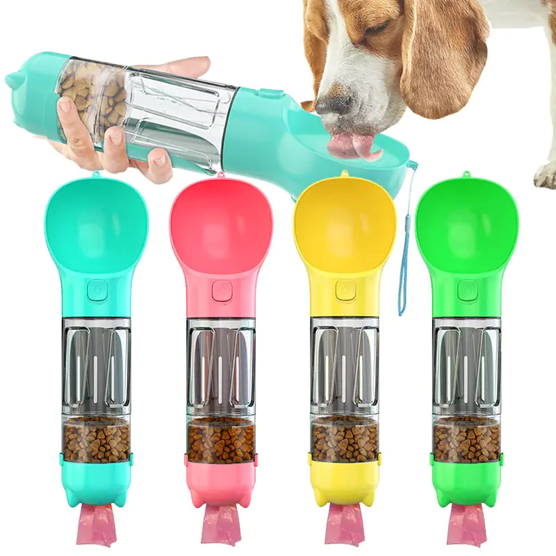 GenioCasa™ Bottiglia Multiuso 3 in 1 per Cani 500ML