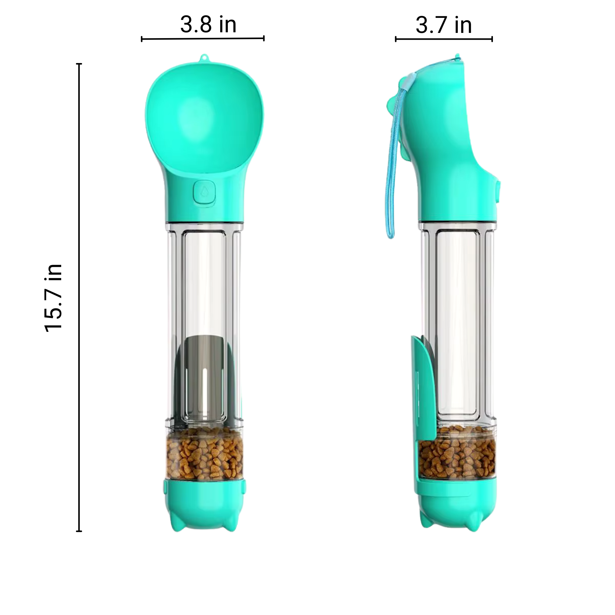 GenioCasa Multipurpose Bottle for Dogs 500ML