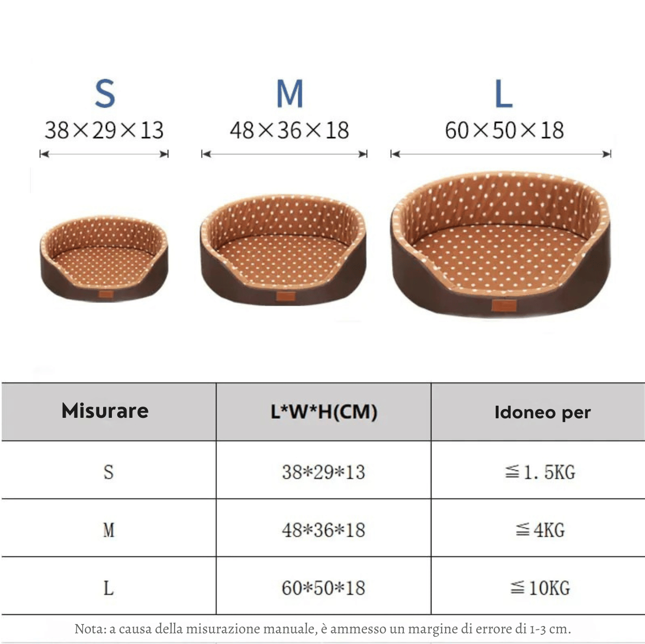 GenioCasa™  Letto Dogo Doppio - Il Benessere per il Tuo Cane